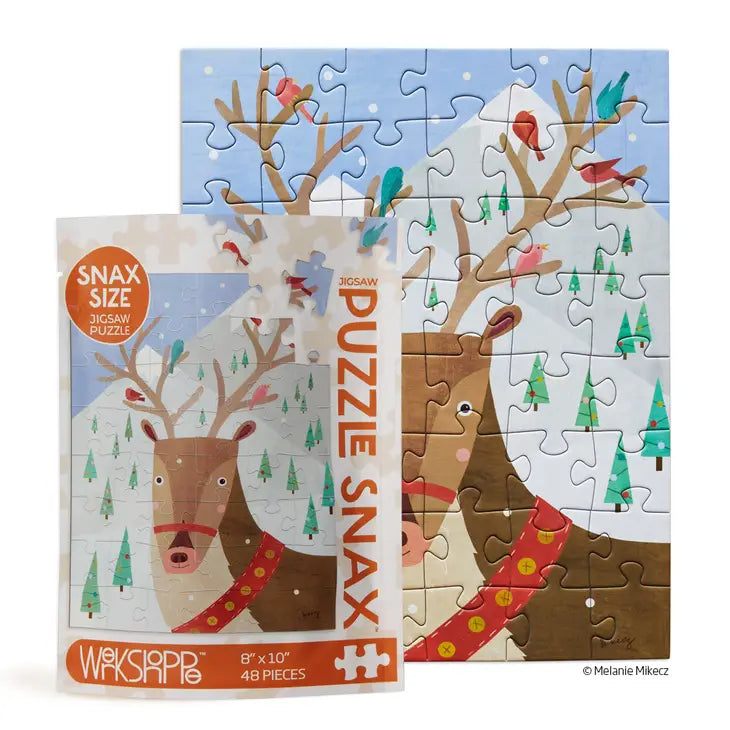 Reindeer Puzzle Snax