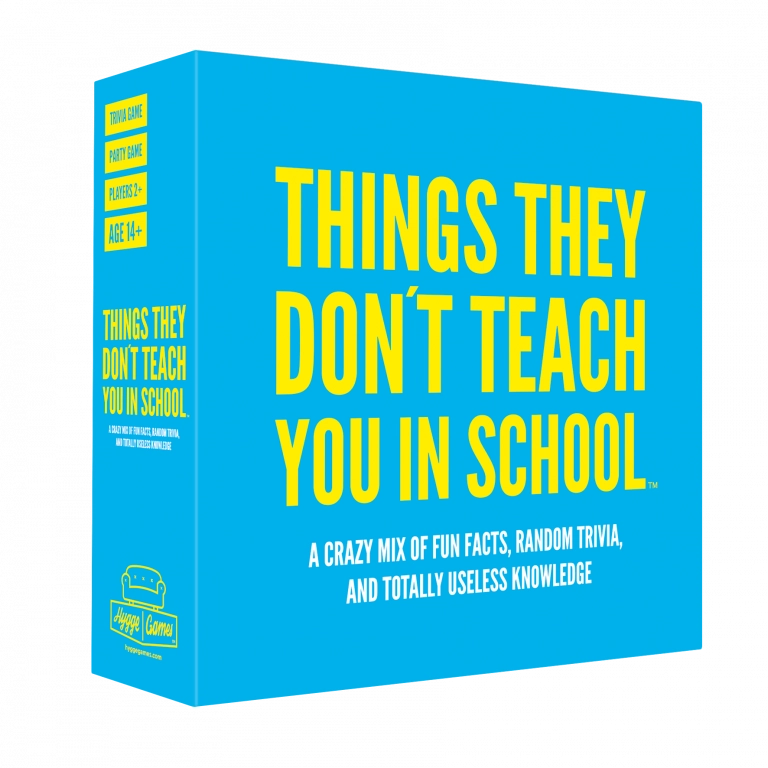 Things They Don't Teach You In School Game