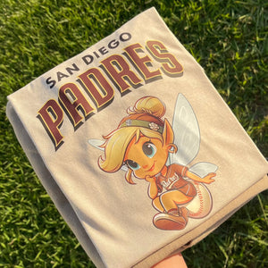 Tink x Padres Sand Sweatshirt - Stefawniee's Closet