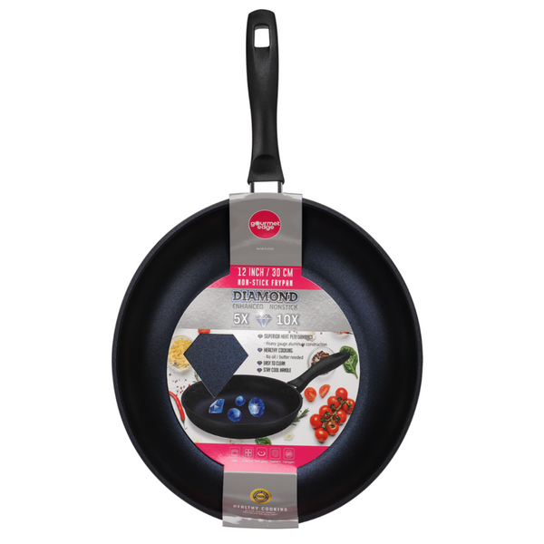 Gourmet Edge 8-inch Diamond Infused Nonstick Frypan 2-pack - 20164621