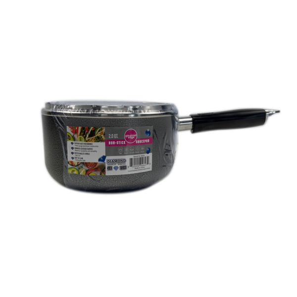 Gourmet Edge - Hammered Nonstick 3.5 Qt Dutch Oven with Cover #10-3004 –  Womynhomeproducts