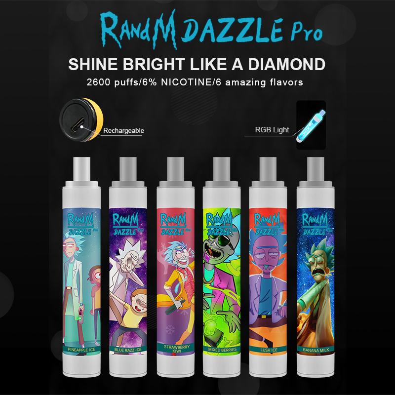 r and m dazzle pro banana milk