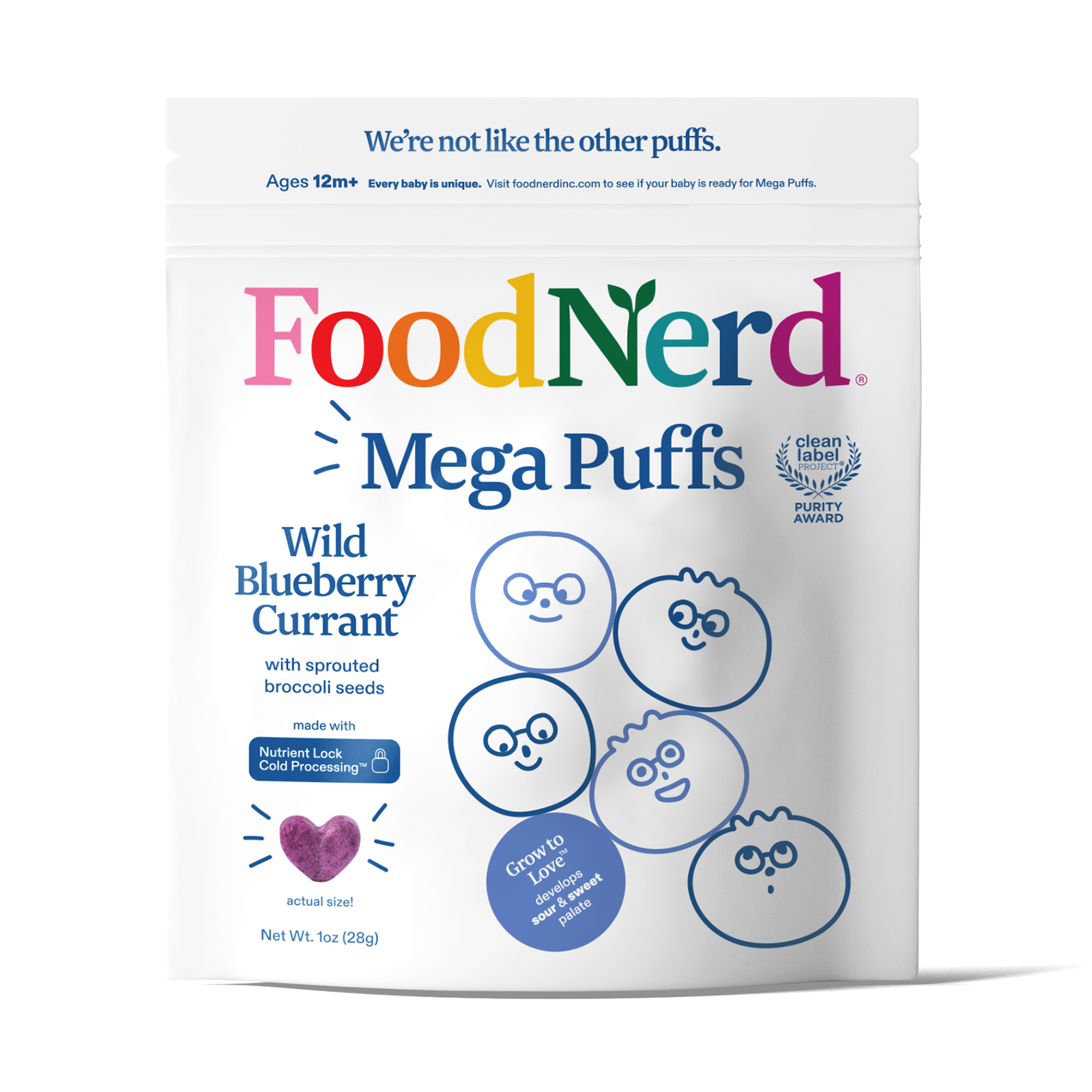 Blue Mega Puffs - FoodNerd product image