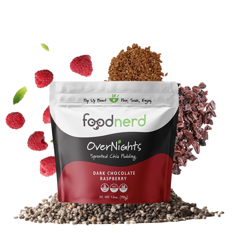 Dark Chocolate Raspberry Chia Pudding Foodnerd