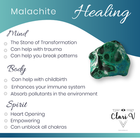 Malachite guide on healing the mind, body and soul