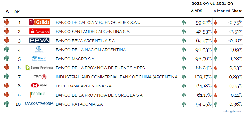 CREDIT CARD MARKET IN ARGENTINA: ISSUERS RANKING