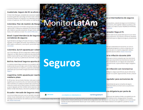 MonitorLatAm Seguros Seguros de vida, seguros de daños, seguros online y mobile, insurtech, canales de distribución y bancaseguros.