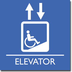 S1024 ELEVATOR ACCESSIBLE SIGN | 8