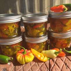 Cowboy Candy preserved peppers