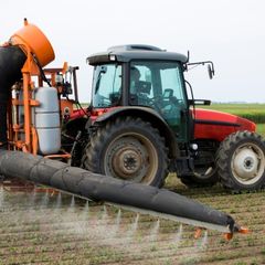 Spraying Crops