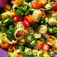 Cowboy Candy chopped peppers