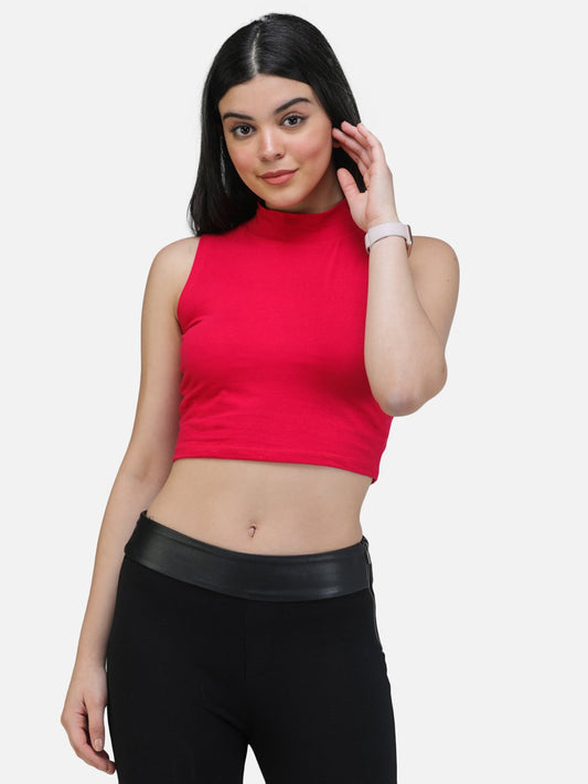 SCORPIUS Magenta Crop top – Cation Clothing