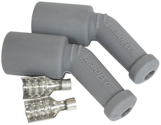 SPARK PLUG BOOTS & TERMINALS 90 DEG 2 BOOTS,TERMINALS GREY – SpeedSpec