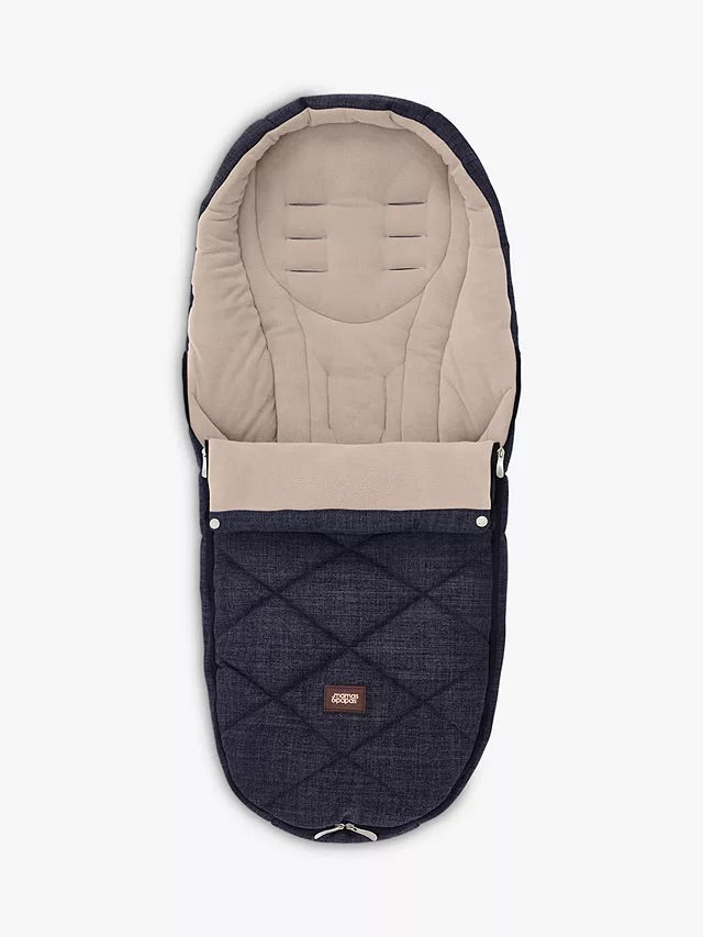 mamas and papas footmuff navy