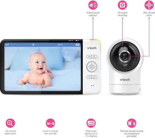 vtech video monitor with remote access rm7764hd review