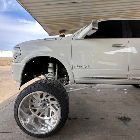 Lifted 2021 Ram 2500 colormatched with TSO Emblems