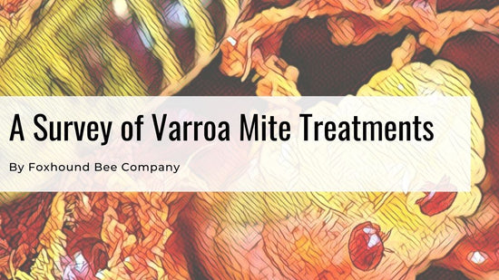 Varroa mite treatments