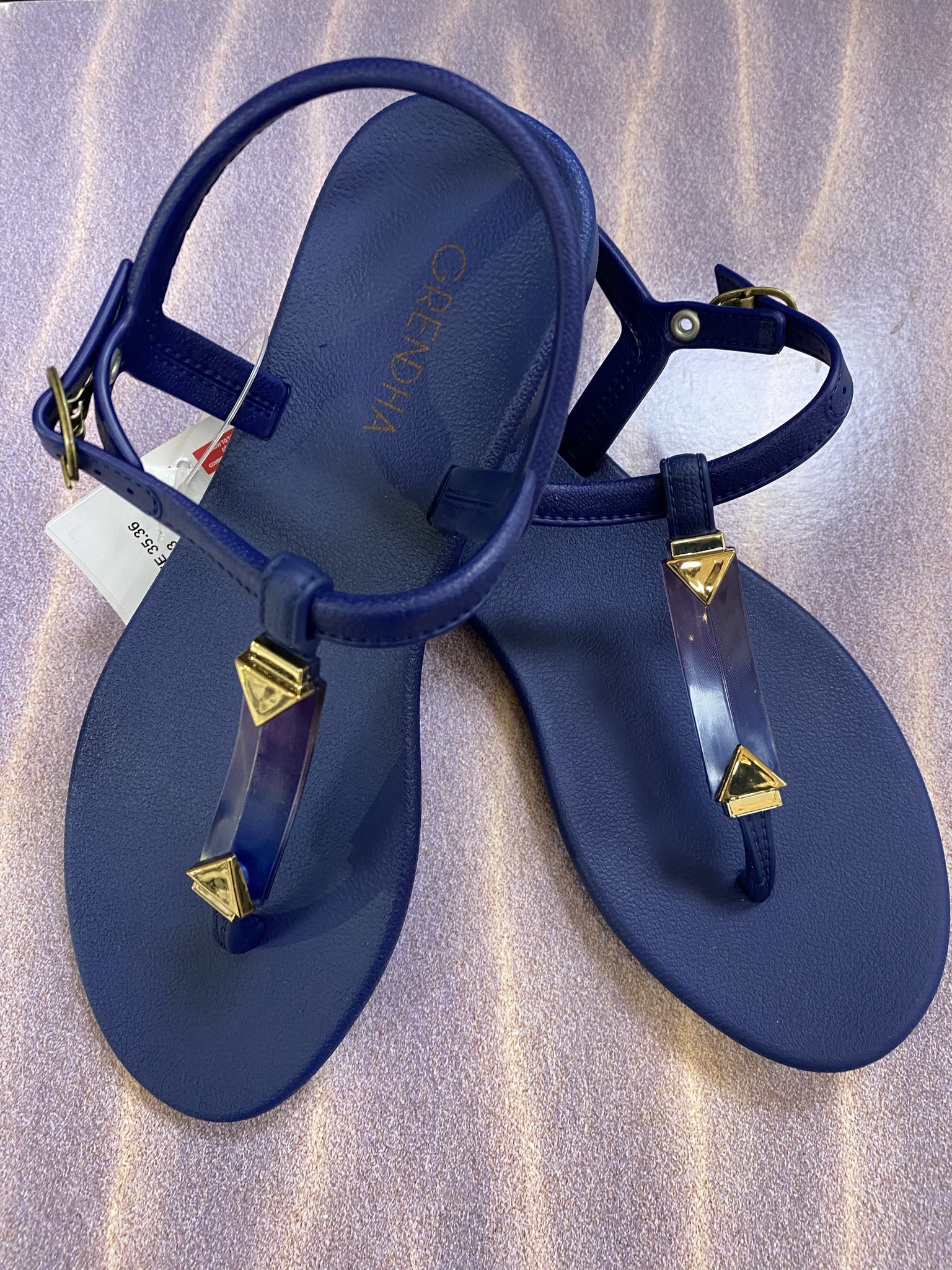 Ipanema crystal sandal navy – thefashionshop.online