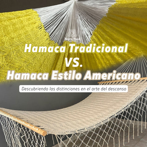 Traditional hammock vs American style hammock