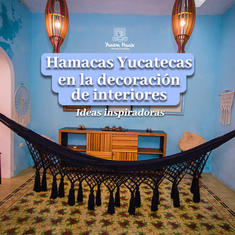 Yucatecan hammocks in interior decoration