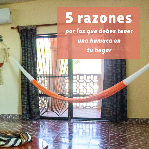 cinco razones por las que debes tener una hamaca en tu hogar