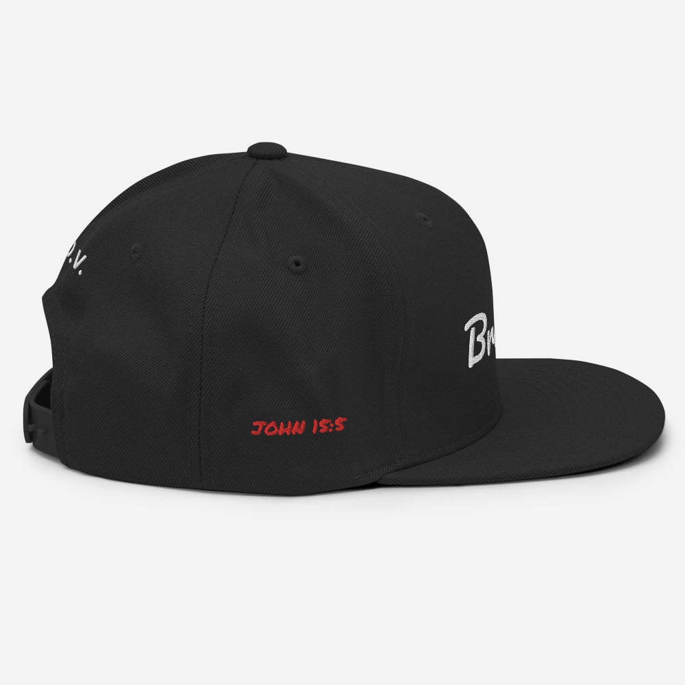 Brooklyn Logo Snapback Hat – Gods Our Vine Apparel