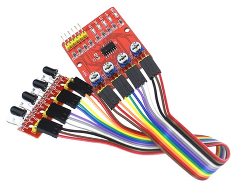 Infrared Tracking Module is a sensor that is used to measure infrared light radiating from an object.