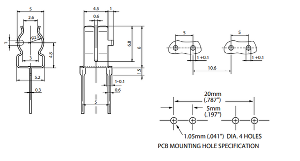 Taping fuse Clip