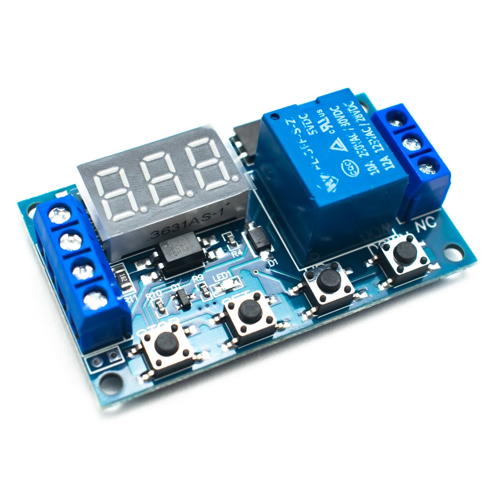 All You Need To Know About Relay Timer Module, Timer Relay DC 6V-30V Single Channel Power Relay Module, Timer Relay DC 6V-30V Single Channel Power Relay Module with Adjustable Timing Cycle, jz-801, Timer Relay DC 6V-30V Single Channel Power Relay Module with Adjustable Timing Cycle pinout