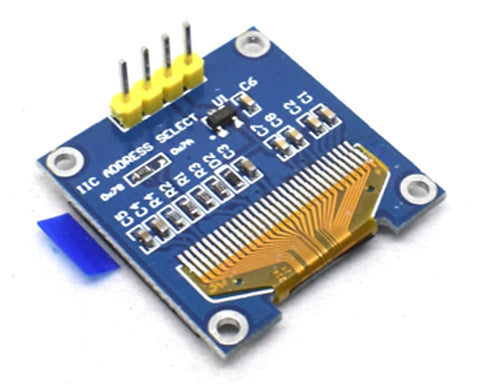 This OLED Display Module is highly sophisticated and will add a beautiful user experience to your Arduino project. The connection of this display with Arduino is done via the I2C (also called IIC) interface or SPI interface.
