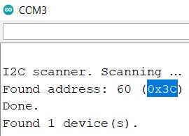  Code for OLED Display Module With Regulator with arduino