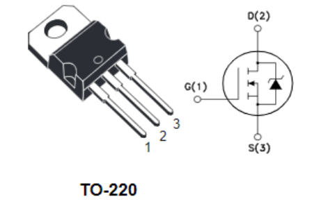 STP40NF10L N Channel Power MOSFET, STP40NF10L, STP40NF10L symbol, STP40NF10L pinout, power mosfet, mosfet