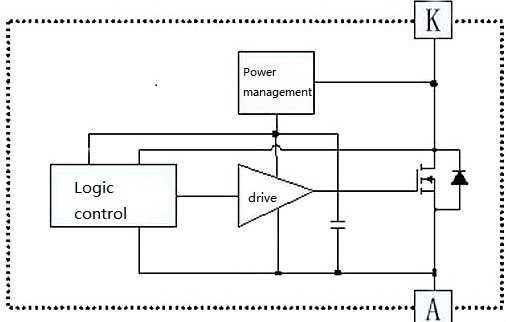 Diodes in reverse current protection circuit