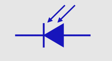 Photo diode symbol
