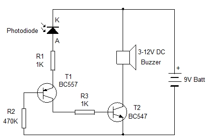 Photo diode Used in Fire Alarms 