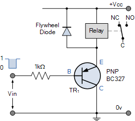 Single Channel Relay Module circuit