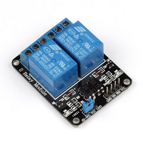 How to Interface two channel Relay module with ESP8266 NodeMCU?