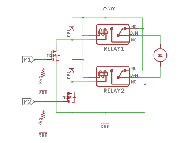Using SPDT relay to drive the latching solenoid valve
