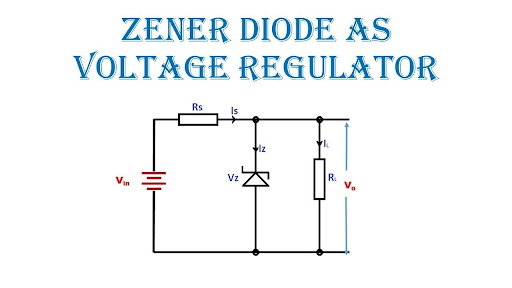 Zener diode as a voltage regulator