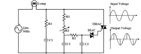 Applications of DIAC Light Dimmer