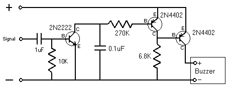 2N4402 transistor application circuit