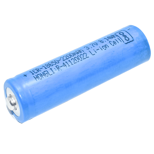 XTT 1200mAh 3.7 Volt 18650 Lithium Li-ion Rechargeable Battery at Rs 22, Rechargeable Li-ion Battery in New Delhi
