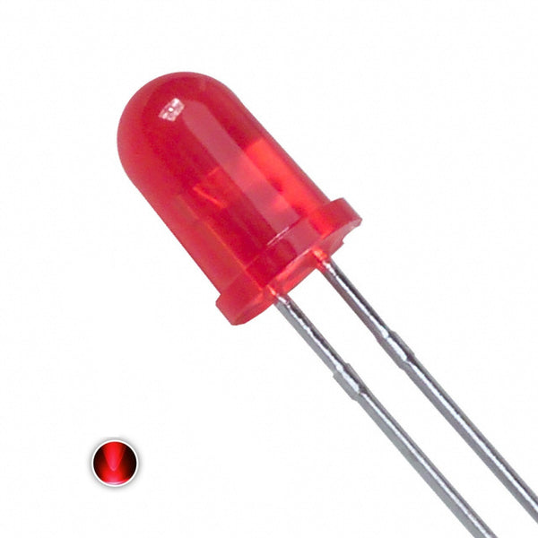Electronic Spices red flashing led 5mm ultra bright blinker led auto  flashing led pack of 50 : : Home & Kitchen