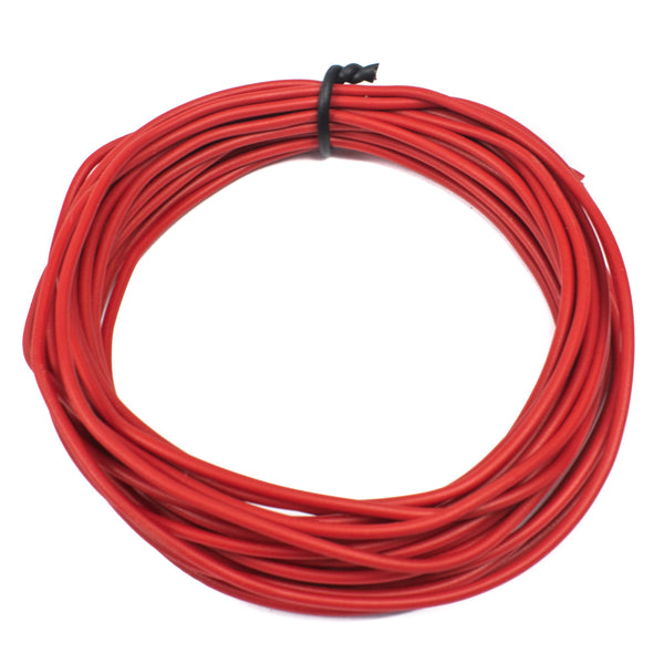 28 AWG Gauge Stranded Hook Up Wire Red 500 ft 0.0126 UL1007 300