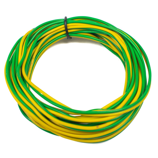 23-36 Flexible Wire, Yellow 1Mtr, PVC Wire, 23 36 SWG, Flexible Wires,  Connecting Wires, Connection Wires