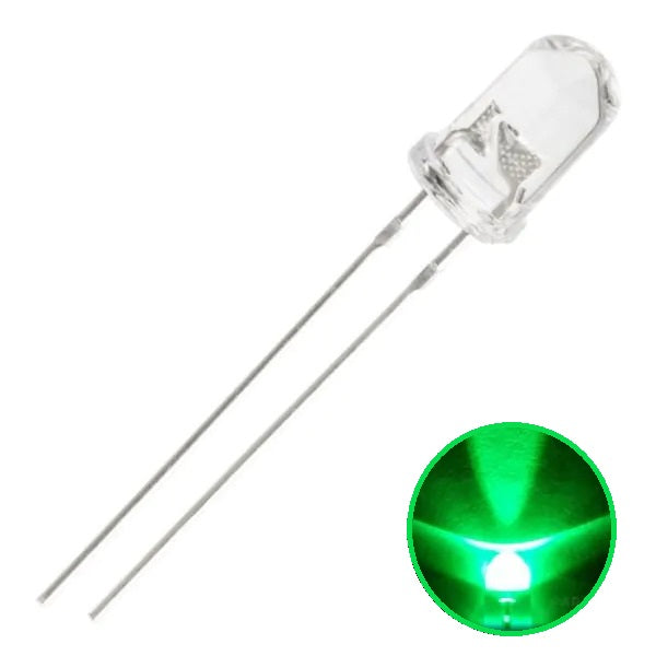 1000Pcs 5mm RGB Flashing Color Transparent 2 pin LED - Project Hub