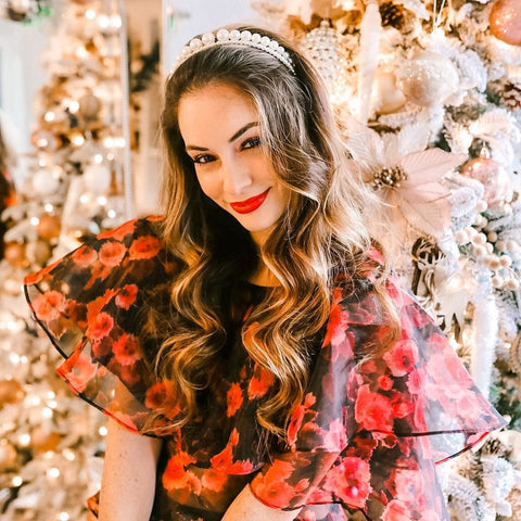 Five Holiday Hair Ideas  Easy Styles With Holiday Hair Accessories