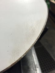 rusted snowboard edge