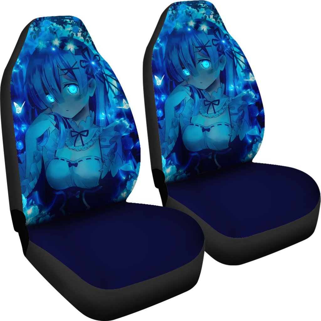 Rem Anime Blue Girl Car Seat Covers (Set of 2). – Gearforcar