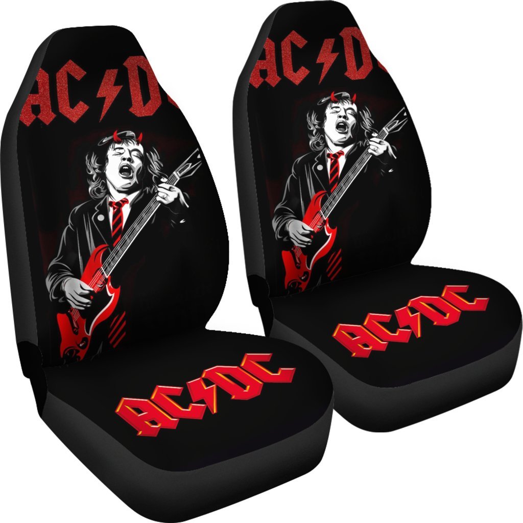 Ac Dc Rock Music Band Car Seat Covers Gearforcar